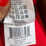 BCBGMAXAZRIA  Kaylen Embellished Cutout Back Dress in Red Berry Size M Photo 6