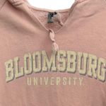 Bloomsburg University Independent Trading Company Women's Hoodie, Medium Pink Photo 1