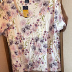High Sierra FINAL MARKDOWN  Women's Floral Top - White and Purple XL NWT Photo 0