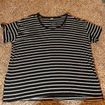 Old Navy  Luxe T-Shirt Dress Striped‎ Short Sleeve Casual XL Photo 0