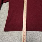 Baldwin Kansas City Sweater Womens Small Crew Neck Baby Wool Yak Cashmere Red Photo 5