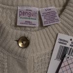 VTG‎ Penguin Munsingwear Lambswool Cashmere Poncho Sweater Cape Size Small NWT Photo 8