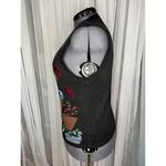 sweater vest fall harvest pattern Gray Size M Photo 8