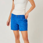 Carve Designs Oahu Corduroy 5” Shorts Size 14 Royal Blue Photo 0