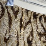 Apt. 9  Brown & Tan Pattern Flowy Midi Skirt Y2k Style Size 8 Photo 5