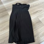 Athleta  Sizzle Black Halter Neck Midi Dress Size 2 Supplex Lycra Photo 6