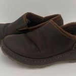 Chacos CHACO Brown Leather Slip-On Fur Lining Zaagh Baa Shoes Size 7 Photo 4