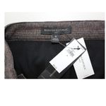 Banana Republic NWT ‎ Wrap Knee-Length Pencil Skirt Size 6 Brown Plaid Front Slit Photo 3