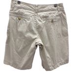 Dockers Khaki Chino Bermuda Shorts Flat Front Classic Cotton Blend Womens 4 Photo 8