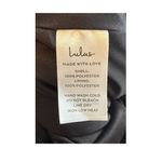 Lulus NWT Major Elegance Black Sleeveless Ruffled Wrap Maxi Dress SZ SMALL Photo 8