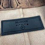 BLANK NYC  Copperhead Faux Leather Trench Coat Photo 5