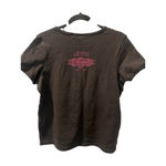 VTG Y2K 2005 Harley Davidson Glitter Logo T Photo 4