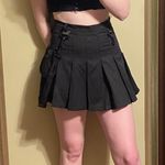 YesStyle Black Buckled Skort Photo 0