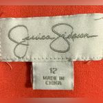 Jessica Simpson  - Vibrant Coral Lace A-Line Skirt (EUC) Photo 4