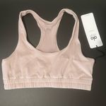 Alo Yoga Alo Velour Glimmer Scoop Neck Bra Photo 2