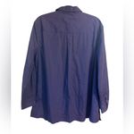 Vintage Bobbie Brooks Embroidered Floral Blouse Purple Women's Size 18W/20W Photo 1