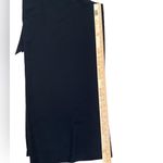 BCBGMAXAZRIA  black belted wide leg ankle pants Photo 3