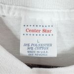 Hallmark Vintage Graphic T Shirt I Breathe Therefore I Shop White Large Photo 7