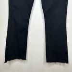 Mother Insider Crop Step Fray jeans Not Guilty 30 Black Photo 7