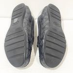 Coach  Size 8.5 Signature Olive Black & Grey Jacquard Loafers Photo 6