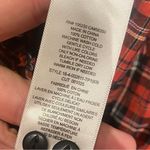 Current/Elliott current elliott tella plaid raw edge long sleeve button down shirt Photo 4