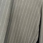 Old Navy  Women’s 14 Grey Striped Stretch Pants Dress Office Core Career Photo 1