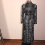 ZARA  Woman Green Plaid Check Button Front Dress Photo 6