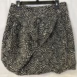 Eva Franco Women's Grey Mini Bubble Skirt Sz 8 SKU 5471 Black Photo 0