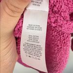 Aerie Voop Sweater Oversized Pink Women’s Size Large Cotton Relaxed Beachy Photo 5