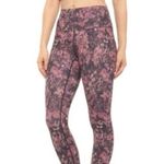 RBX full length high waist floral legg ✨ Black Photo 2