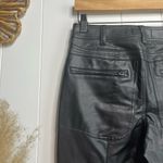 Free People  pants vegan leather moto boho Photo 3