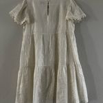 Aura  gold and white mini dress Photo 4