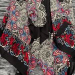 Kathmandu Imports Elegant Black and Red Patterned Harem Jumpsuit  One size fits S-XL By Kathmandu  Photo 3