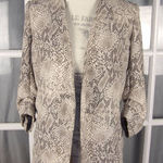 Babaton  Aritzia Womens Snake Python Print Macauley‎ Blazer 2 Photo 0