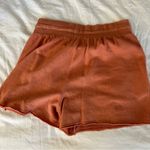 Colsie sweat shorts orange Photo 3