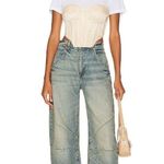 Bardot Eva Bustier Satin Corset Top Champagne Womens Size 8 Photo 1