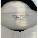 DICK'S Sporting Goods DSG Women's Small Hooded Full Zip Sweatshirt White Quilted Photo 4