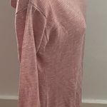 Ginger G women’s pink ribbed hooded lightweight w/side ties sweater, size S Photo 12