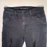 joe's jeans High Rise Skinny Black Distressed Joe’s Jeans Size 28 Photo 6