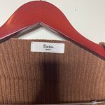 THE Frankie Shop Brown Knitted Bolero Shrig Cardigan sleeves sz M Size M Photo 2