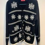 North Crest Holiday Lodge by  Snowflake Button Down Ugly Christmas Sweater Photo 0