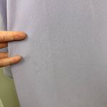 Roamans Maxi Dress Womens 34W‎ Purple Floral Embroidered Neck Sleeveless *Stains Photo 4