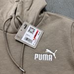 Puma  Women's Essential Fleece Hoodie Tan Pullover Sweatshirt Kangaroo Pocket XS Photo 3