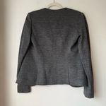 Theory Frima Dark Heather Gray Open Front Blazer 6 Photo 3