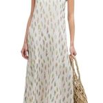 PilyQ PQ Chantel Halter Cover Up Midi Maxi Dress in Celestial Multi M/L Green Size M Photo 1