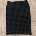 Akris Punto  black polka dot pencil skirt 8 $595‎ Photo 1