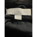 Women's New York & Company Black Faux Leather Jacket Size‎ Small 200 Photo 4