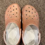Crocs  Shimmering Orange Mules Photo 0