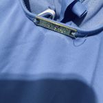 Ralph Lauren LRL  One Piece Swimsuit Ruffle Ruched Blue Slimming sz 8 Pin-up Photo 4