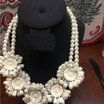 Feature a five A Grade freshwater pearl clusters and crystalize rhinestone balls Silver Photo 1